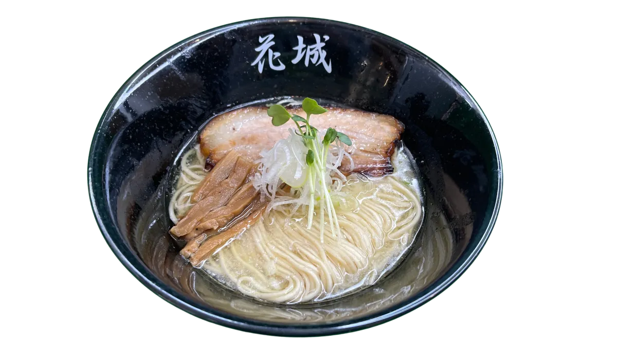 ①塩そば ¥900