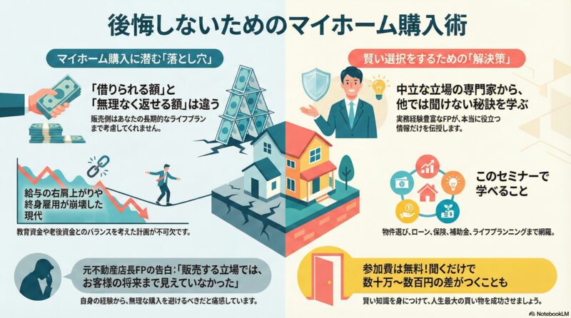 【7/4開催・無料・3組限定・要申込】マイホームを買う前に夫婦で学ぶ住まいセミナー|焼津イベント情報
